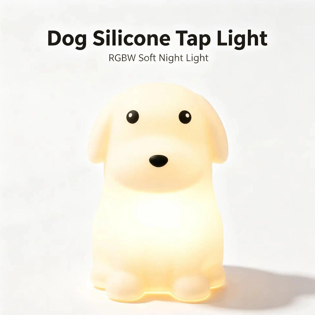 Veilleuse Animale Silicone RGB Tactile