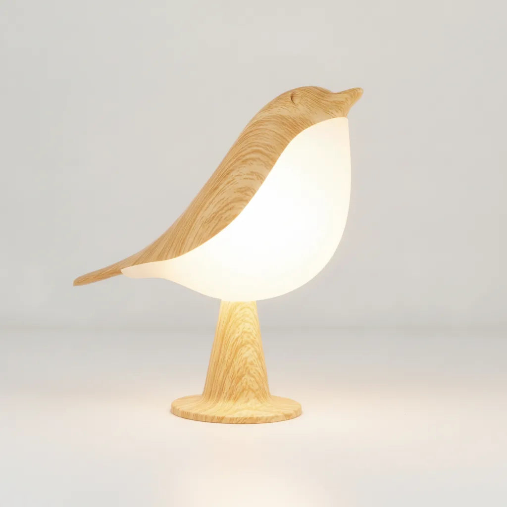 Lampe Oiseau Art Déco Tactile Rechargeable