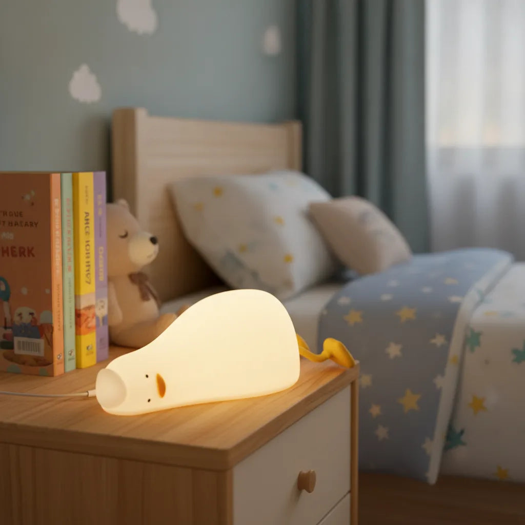 Veilleuse Canard LED Rechargeable Tactile