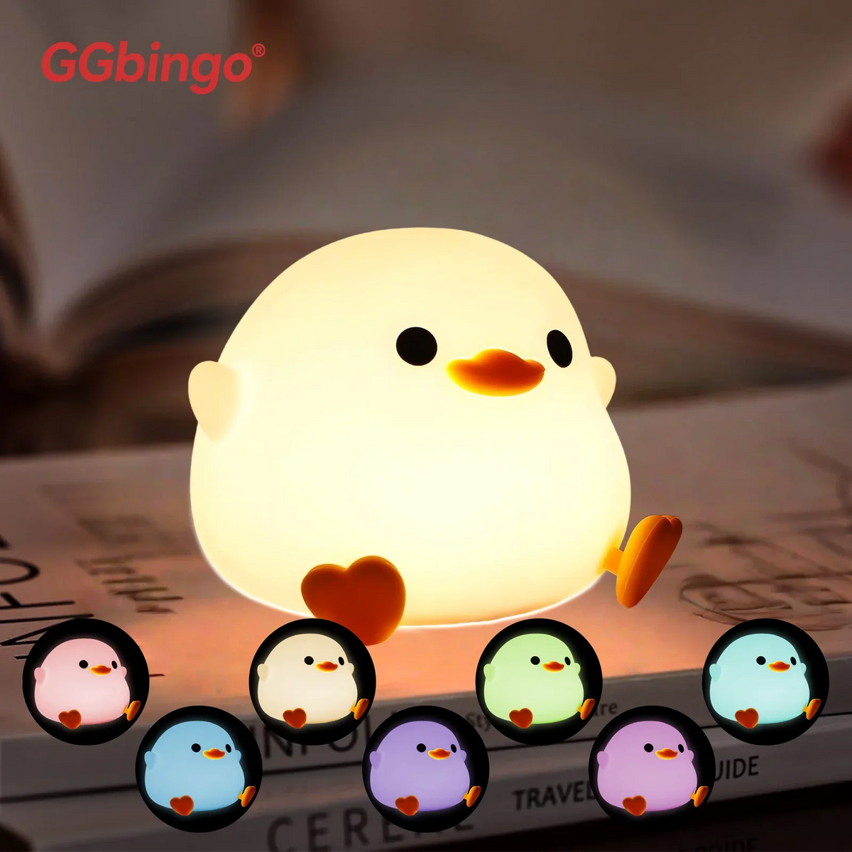 Veilleuse Animale GGbingo Tactile Rechargeable