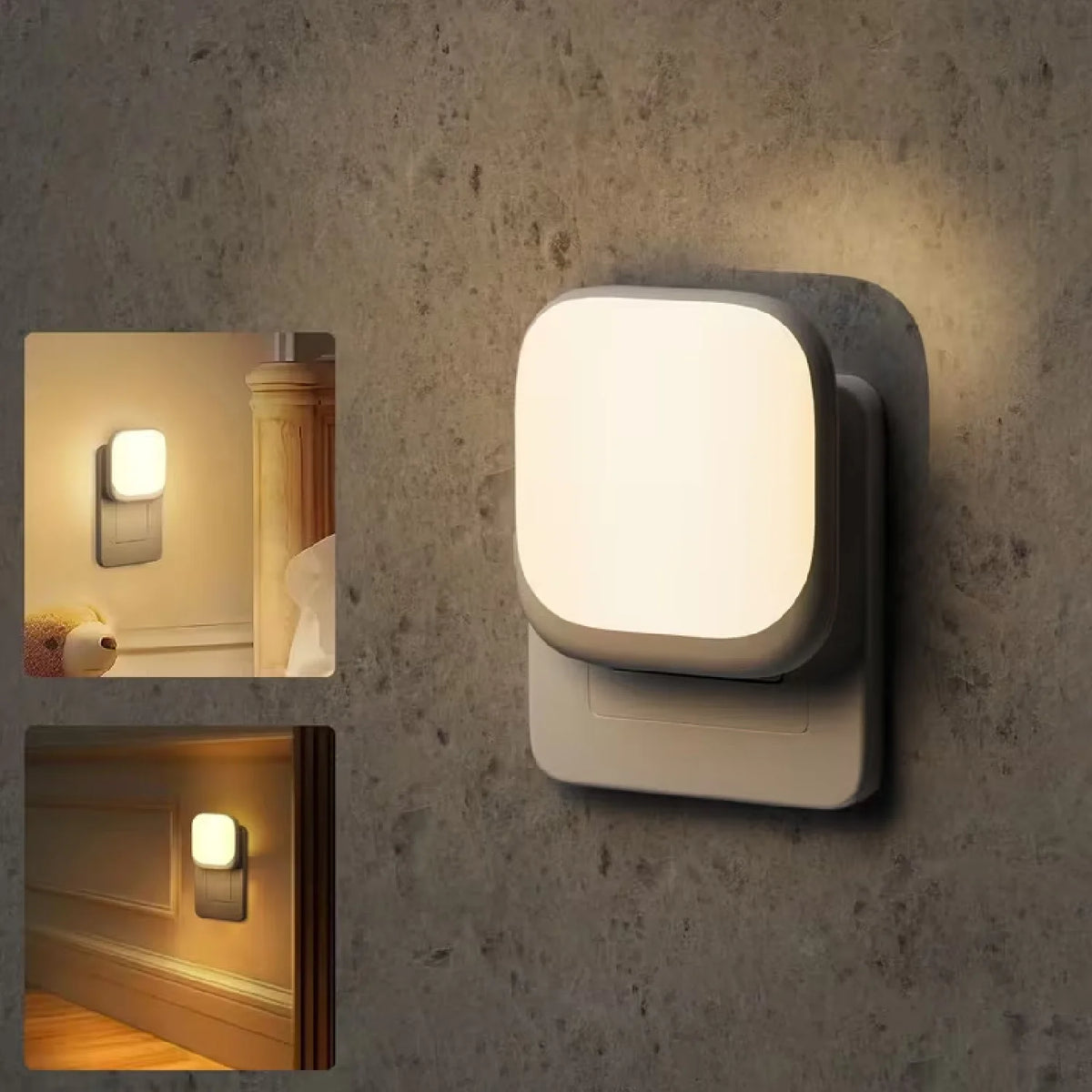 Veilleuse LED Ouelico Automatique Blanc Chaud