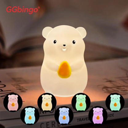 Veilleuse Poire GGbingo : Lumière Douce & Anti-Stress