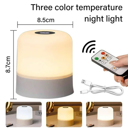 Veilleuse Tactile Rechargeable GGbingo 16 Couleurs RGB