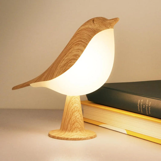 Lampe Oiseau Art Déco Tactile Rechargeable