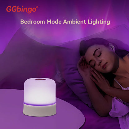 Veilleuse Tactile Rechargeable GGbingo 16 Couleurs RGB