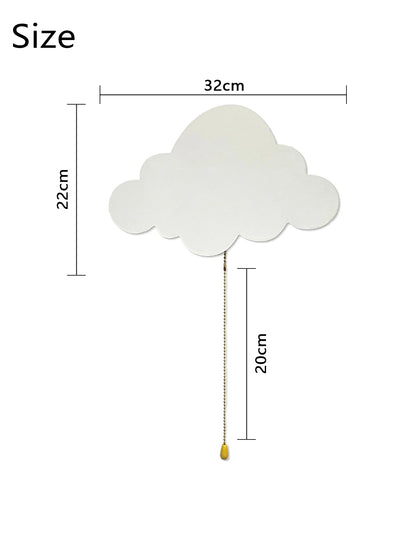 Veilleuse Nuage Cloud Light Bébé Bois Lumière Douce