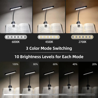 Lampe de Lecture LED Flexible Rechargeable USB