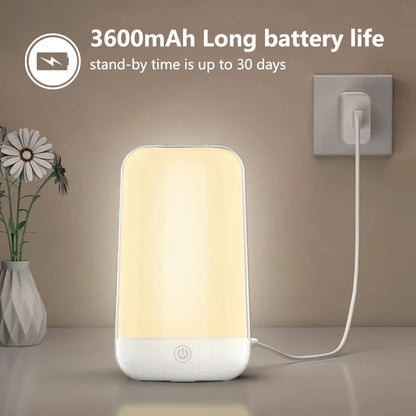 Lampe Chevet Tactile RGB Bluetooth Dimmable