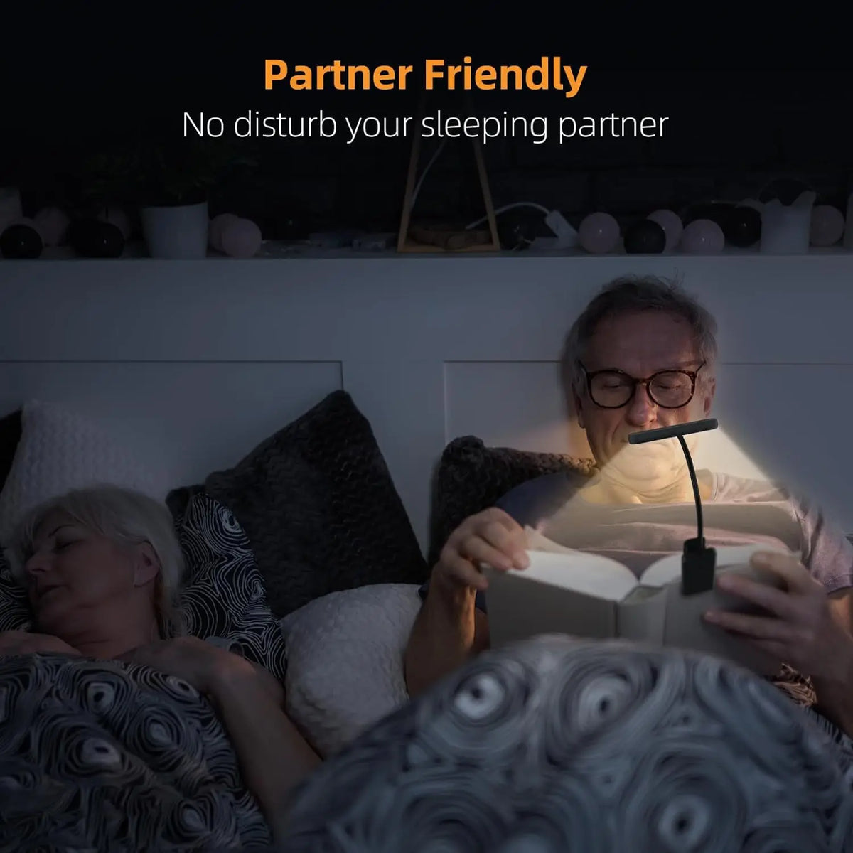 Lampe de Lecture LED Flexible Rechargeable USB