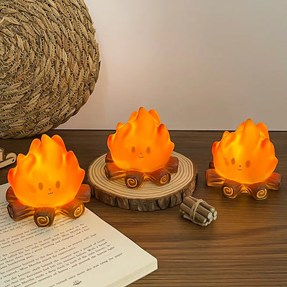 Veilleuse LED Flamme Cartoon Hairun