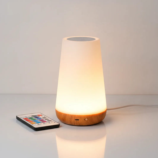 Veilleuse LED RGB Tactile & Télécommandée