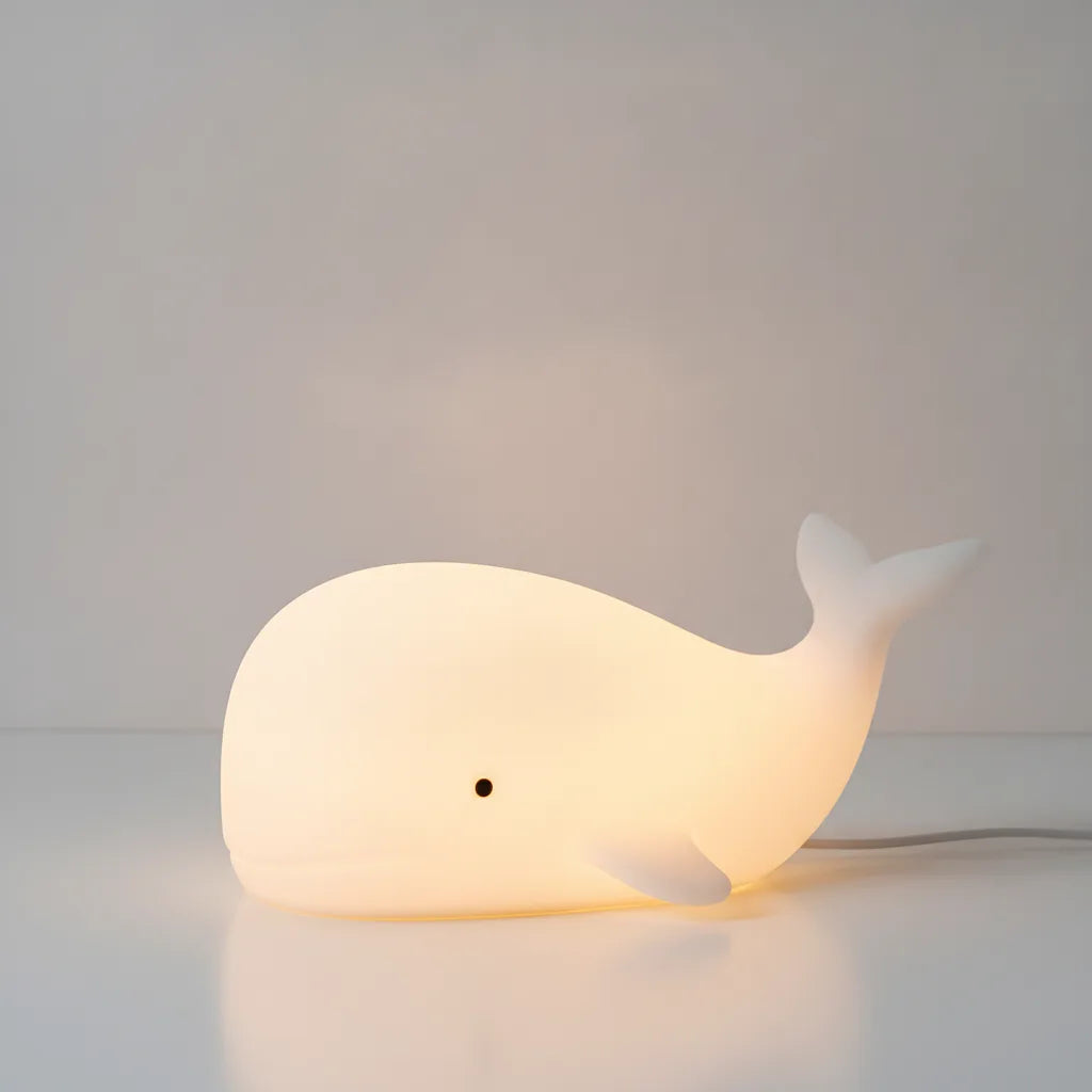 Veilleuse Baleine Silicone Tactile & RGB