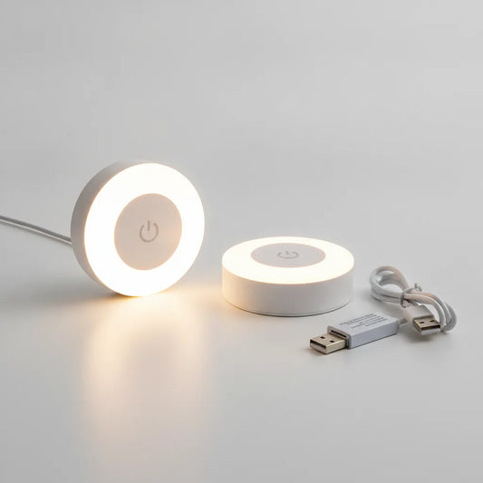 Veilleuse LED Tactile Rechargeable : Lumière Douce et Polyvalente