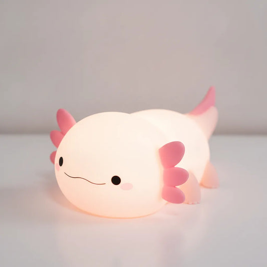 Veilleuse Axolotl Douce & Sécurisée