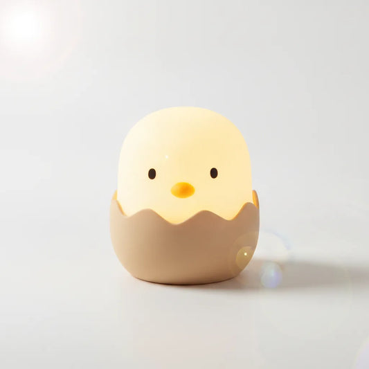 Veilleuse Poule Silicone Douce & Tactile