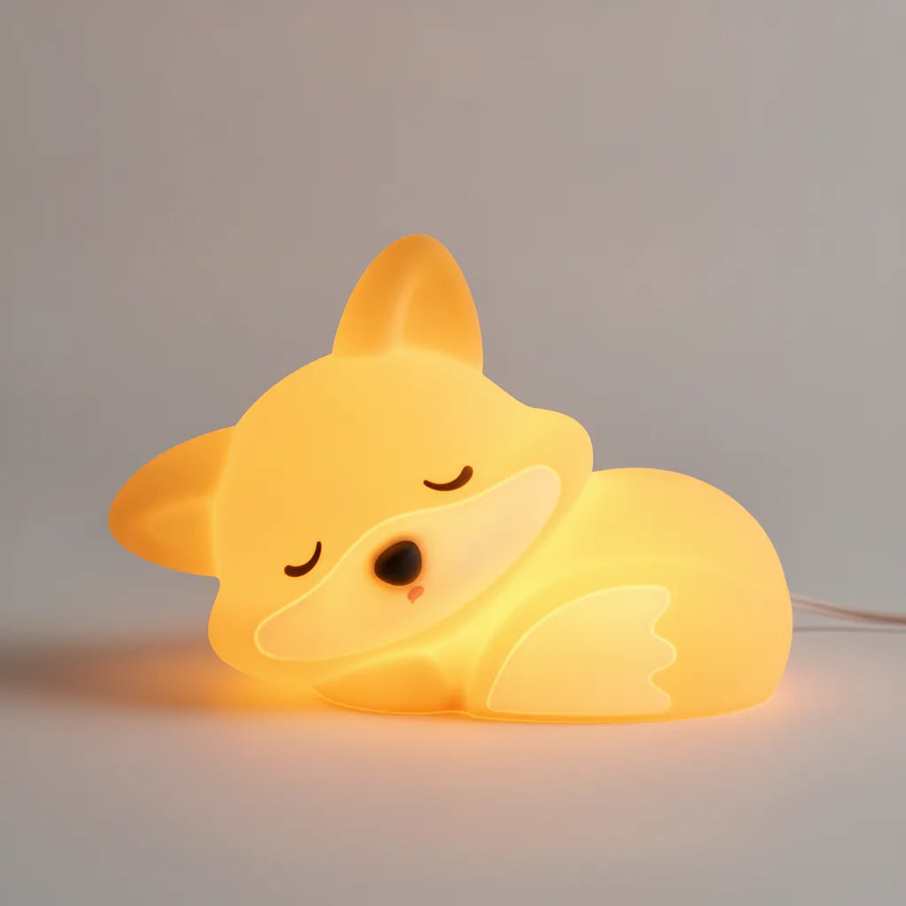 Veilleuse Renard Silicone Rechargeable