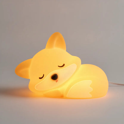Veilleuse Renard Silicone Rechargeable
