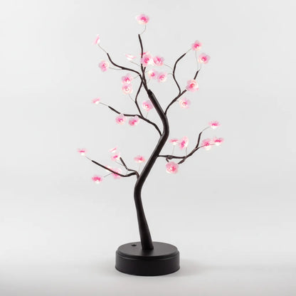 Lampe Arbre Fleurs de Cerisier LED Tactile