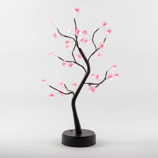 Lampe Arbre Fleurs de Cerisier LED Tactile