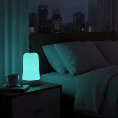 Lampe Chevet Tactile RGB Bluetooth Dimmable
