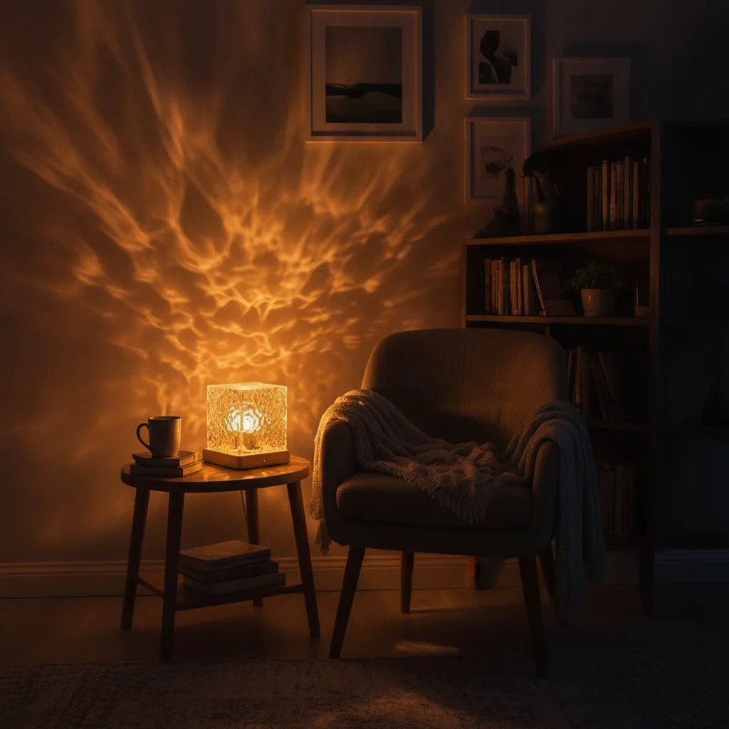 Veilleuse Projecteur Galaxie Onde d'Eau