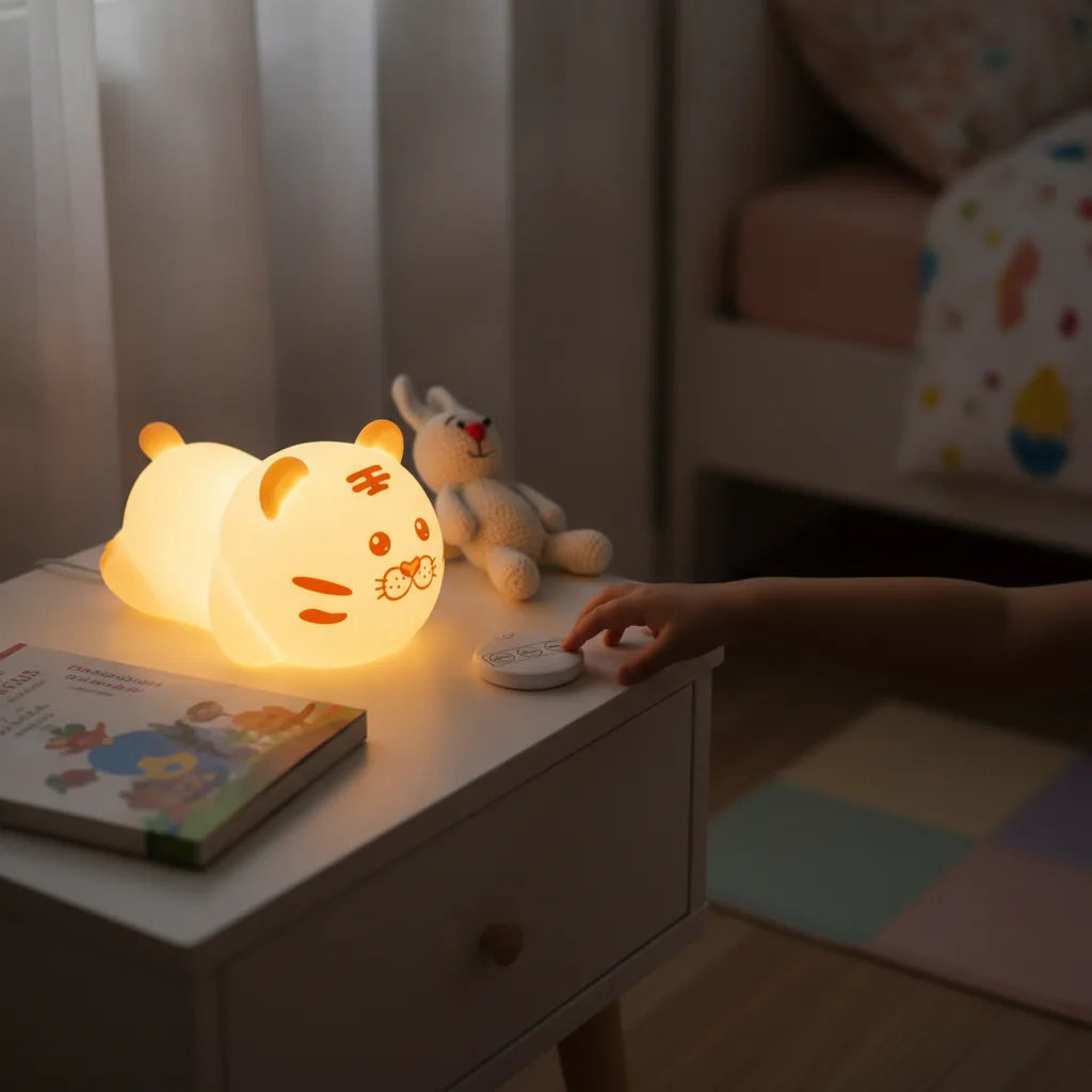 Veilleuse Tigre Good Tiger : Lumière Douce et Sécurisante