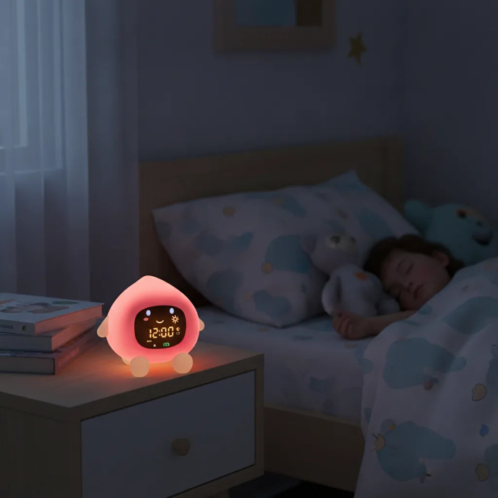 Réveil Pêche Lumineux ORIA - Veilleuse Enfant