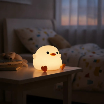 Veilleuse Canard Dodo Silicone Tactile USB