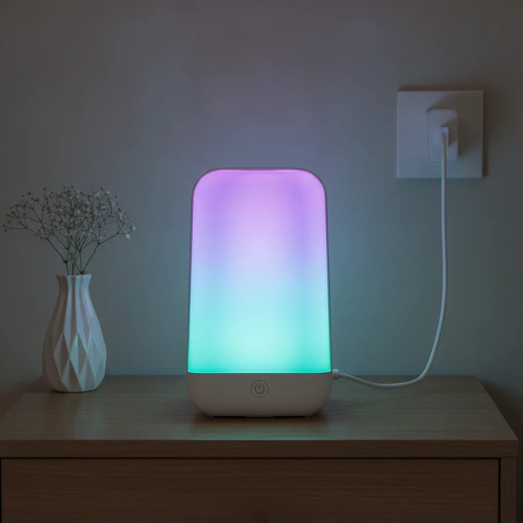 Lampe Chevet Tactile RGB Bluetooth Dimmable