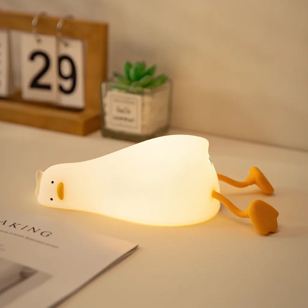 Veilleuse Canard LED Rechargeable Tactile