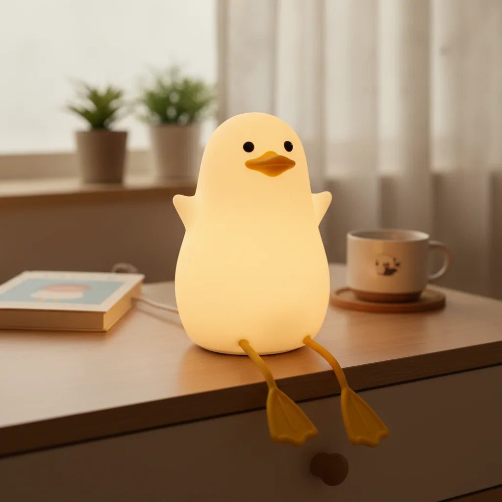 Veilleuse Canard Silicone Rechargeable USB