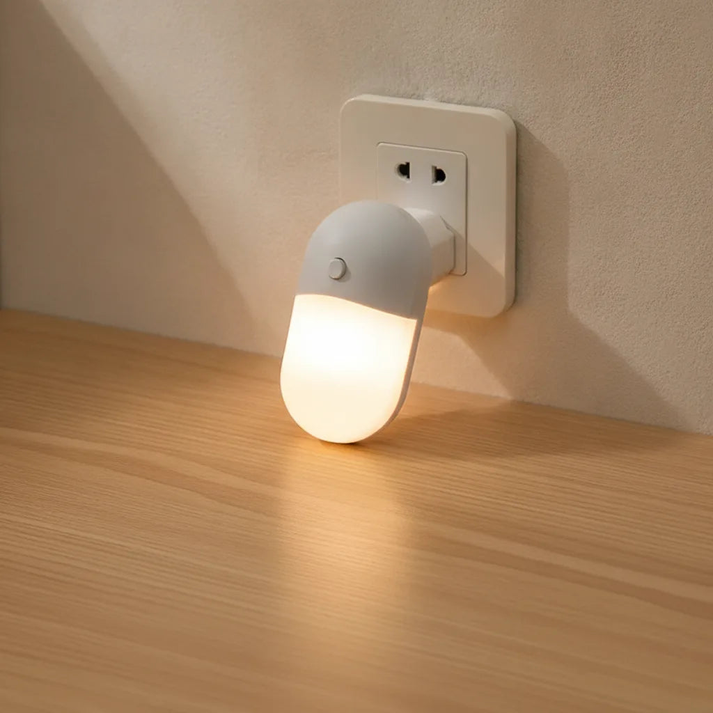 Veilleuse LED Mini : Lumière Douce & Pratique