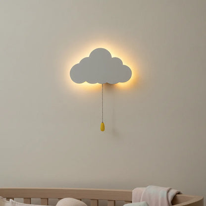 Veilleuse Nuage Cloud Light Bébé Bois Lumière Douce