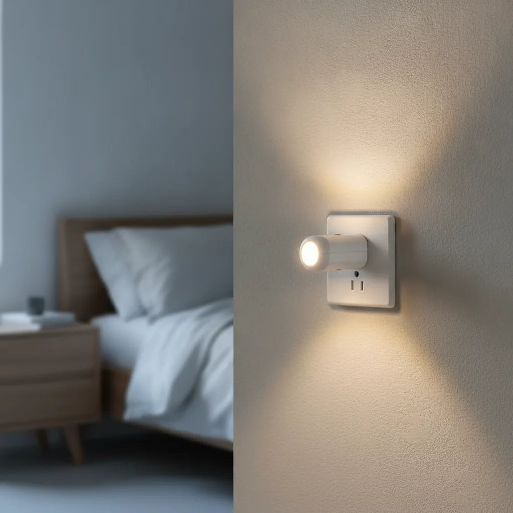Veilleuse LED Automatique EeeToo - Lumière Douce & Sécurité