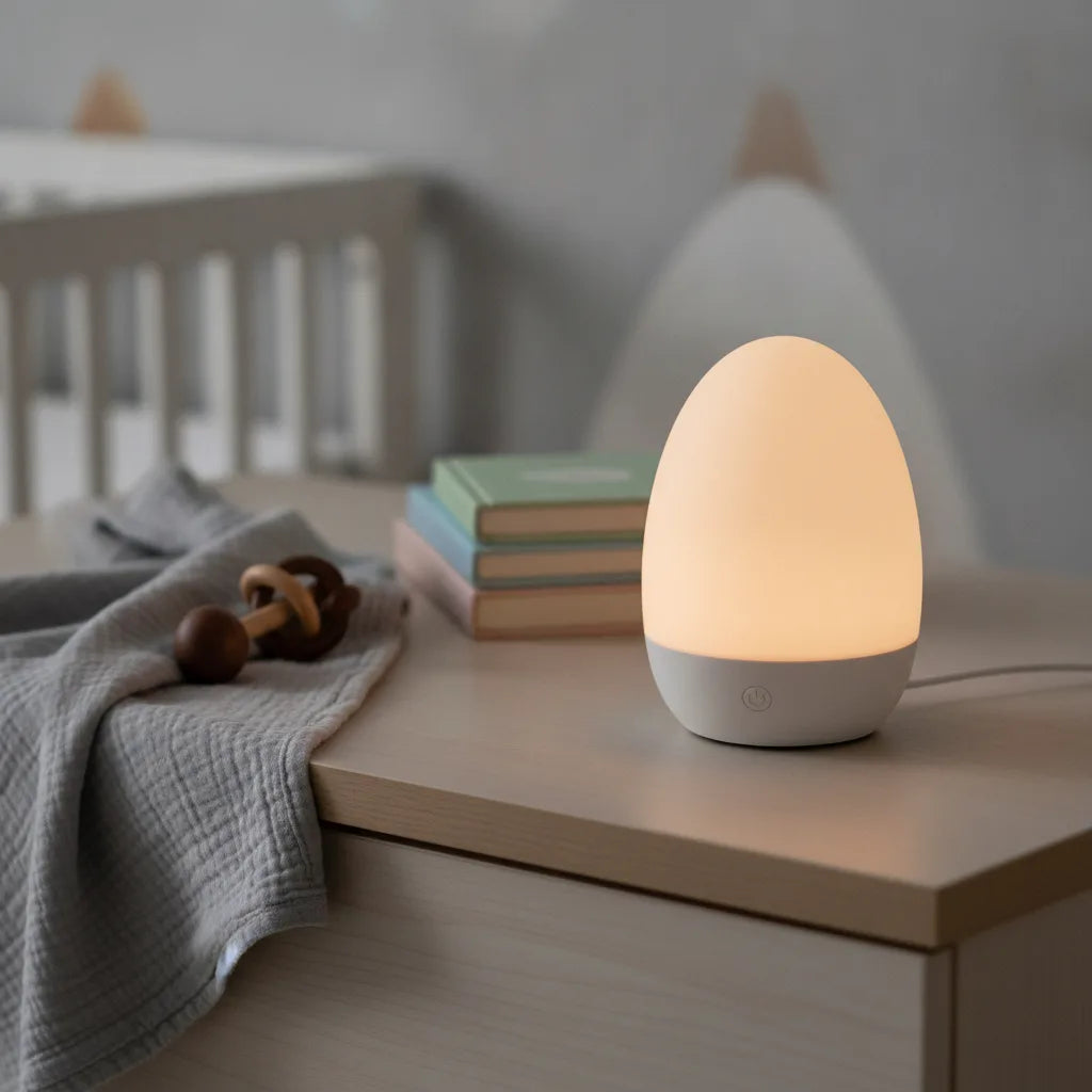 Veilleuse Bébé Œuf Design Tactile Rechargeable