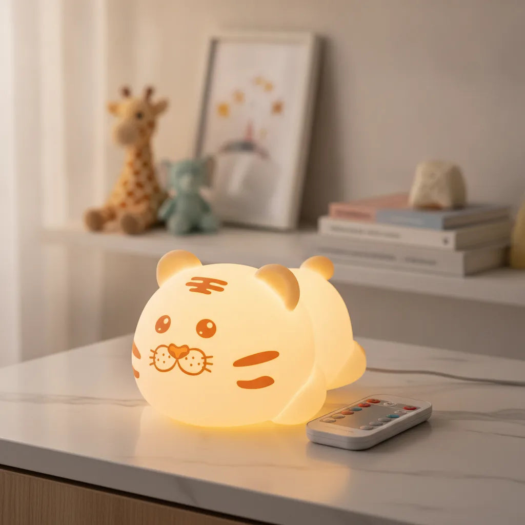 Veilleuse Tigre Good Tiger : Lumière Douce et Sécurisante