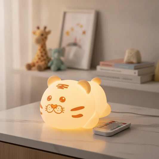 Veilleuse Tigre Good Tiger : Lumière Douce et Sécurisante