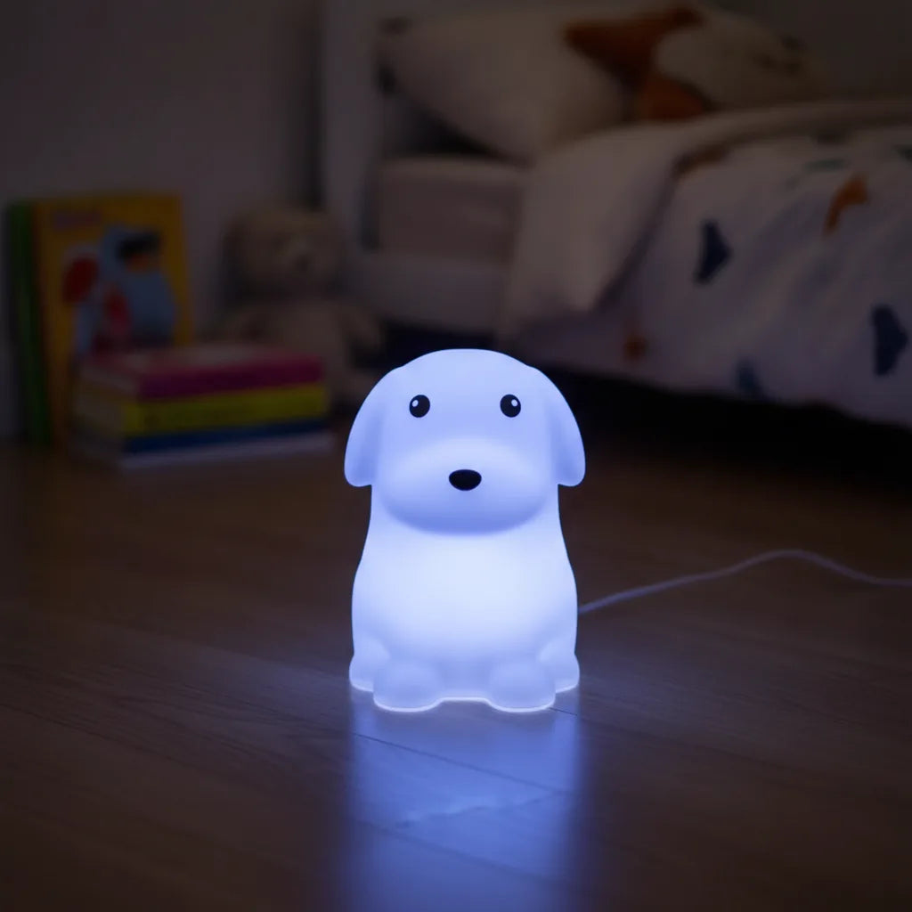 Veilleuse Animale Silicone RGB Tactile