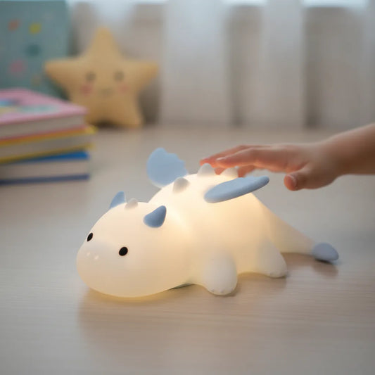 Veilleuse Dragon Silicone Tactile Magique
