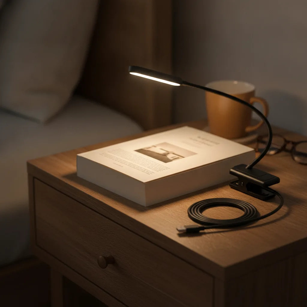 Lampe de Lecture LED Flexible Rechargeable USB