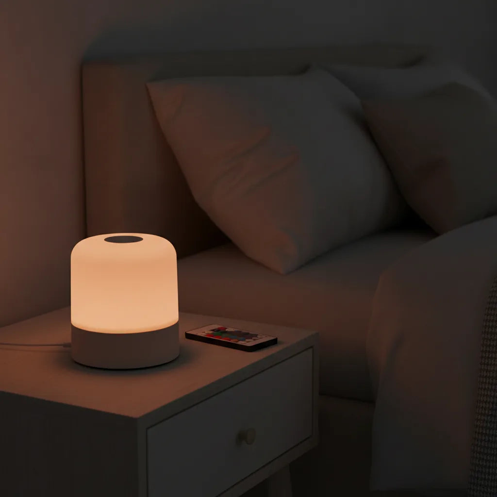 Veilleuse Tactile Rechargeable GGbingo 16 Couleurs RGB
