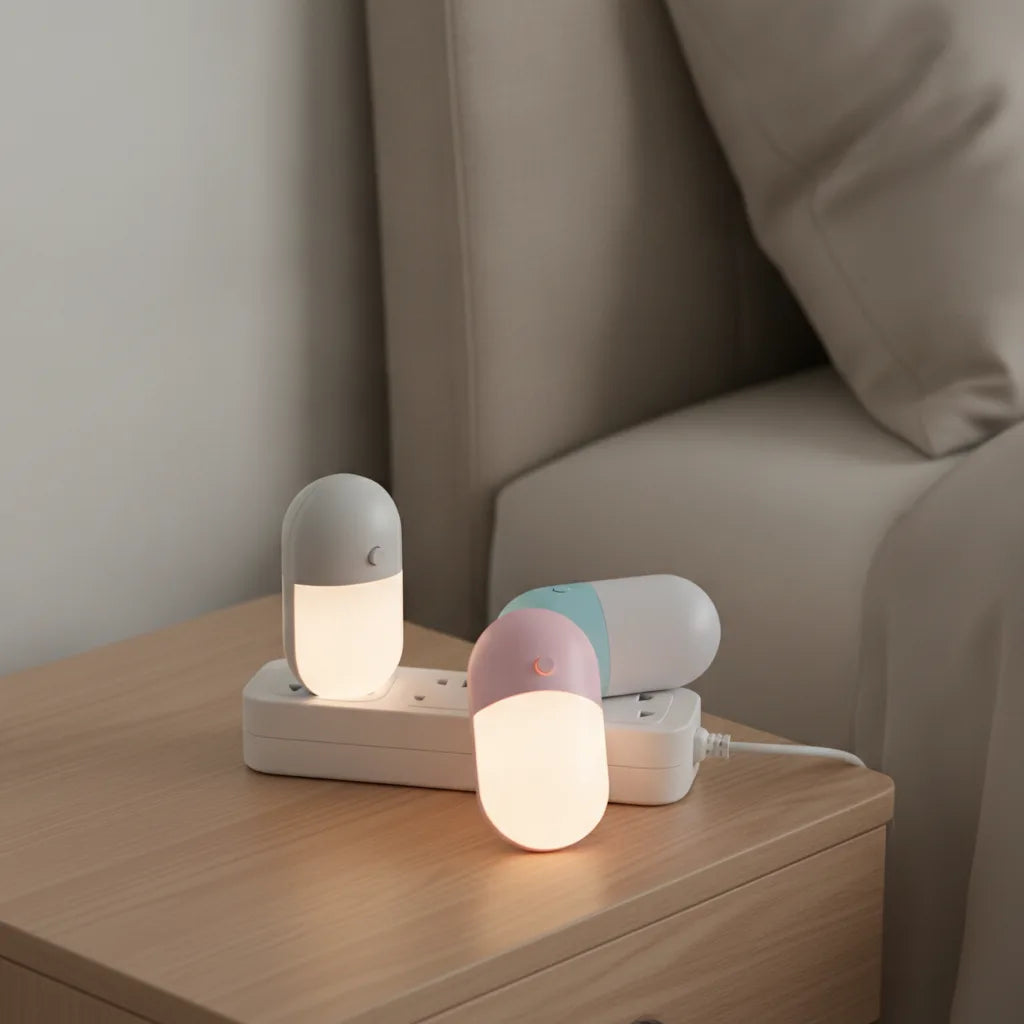 Veilleuse LED Mini : Lumière Douce & Pratique